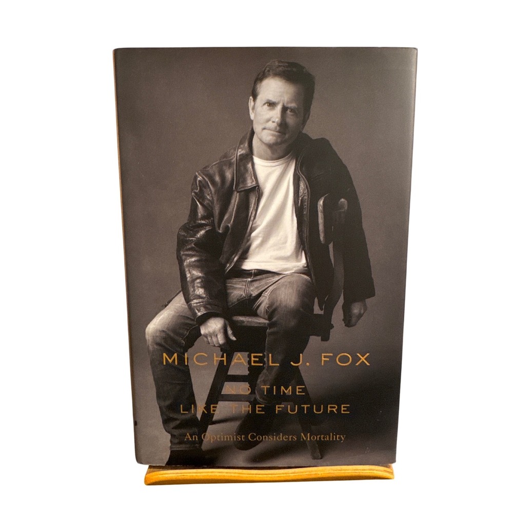 Michael J. Fox No Time Like the Future Hardcover Memoir First Edition 2020